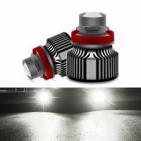 ราคา ไฟหน้าโปรเจคเตอร์ LED 2 ชิ้น สำหรับรถยนต์ H11 H8 H9 9005 9006 H7 40W 6000K ไฟหน้ามอเตอร์ไซค์ (29841075768)