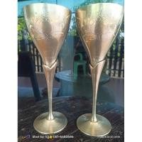 ราคา แก้วไวน์เนื้อทองเหลืองแบบขายาว (26003458644)
