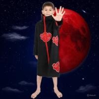 ราคา ชุดคอสเพลย์เด็ก เสื้อคลุมแสงอุษา เด็กชุดแฟนซีอนิเมะญี่ปุ่น นารูโตะ อคัตสึกิ 7C33 (3540636269)