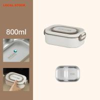 ราคา 【ส่งจากไทย】กล่องข้าว เข้าไมโครเวฟได้ เก็บอุณหภูมิ สเตนเลส 304 ข้าวกล่อง 1/2/3 ชั้น กล่องเก็บอาหาร ถุงเก็บความร้อน (42361959513)