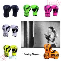 ราคา Lanfy 1 Paie of นวมชกมวย, 8 ออนซ์ 10 ออนซ์ถุงมือฝึกซ้อมหนัง PU, อุปกรณ์ชกมวยทนต่อการสึกหรอ Good Toughness ความยืดหยุ่นสูง Punching ถุงมือปกป้องมือ (26956005267)