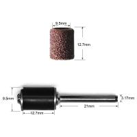 ราคา 103PCS Sanding Drum Kit 120Grit 9.5mm Sanding Drum Set with 2.35mm or 3.17mm Sanding Mandrels For D (48552998302)