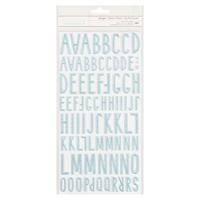 ราคา สติกเกอร์ ตัวอักษร A-Z Thickers Stickers Starlight/Puffy Turquoise (6309631663)