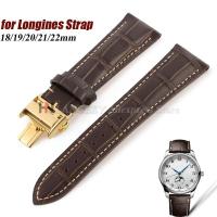 ราคา 18/19 มม.20 มม.21 มม.22 มม.สายหนังสําหรับ Longines นาฬิกา Universal ผีเสื้อหัวเข็มขัดสร้อยข้อมือกีฬานาฬิกาอุปกรณ์เสริม (49607236049)
