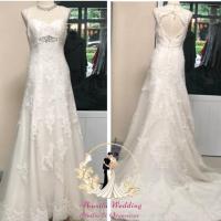 ราคา ชุดแต่งงาน/ถ่ายพรีเวดดิ้ง มือสองสภาพดีมาก สีขาว (2898765963)