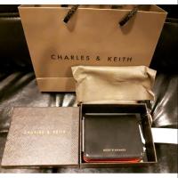 ราคา พร้อมส่ง CHARLES & KEITH MINI WALLET (Black/Red) ของแท้% จาก shop สิงคโปร์ (758796883)