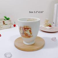 ราคา (พร้อมส่ง-003) ของแท้ 100% Moomin มูมิน เซรามิค (Ceramic) ประเภท พอร์ซเลน (Porcelain) แก้วมูมิน แก้วชา แก้วน้ำ (45007305244)