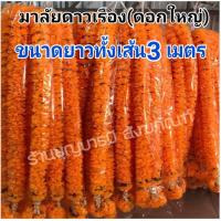 ราคา ⭐พวงมาลัยดาวเรือง⭐ดอกใหญ่จัมโบ้ เหลืองทอง สีสด ราคาโรงงาน มีทุกขนาด ส่งไวที่สุด มาลัย ดอกดาวเรือง มาลัยดาวเรืองแห้ง (7832688775)