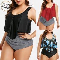 ราคา BikiniTime (XL-4XL) SB002 มี6สี ชุดว่ายน้ำแฟชั่นสาวอวบ กางเกงขาสั้น-เอวสูง กระชับหุ่น บิกินี่ สาวอ้วน สาวบิ๊กไซส์ (22042713889)