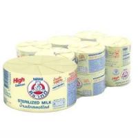 ราคา ตราหมี นมสเตอริไลส์แคลเซียมสูง 140 มล. (12 กระป๋อง) (26417463207)
