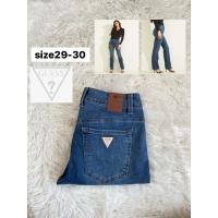 ราคา GUESS Slim Straight Jeans แท้% มือสอง (22963288226)