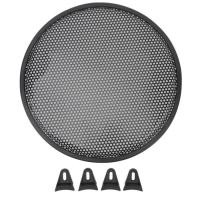 ราคา 12 Inch Subwoofer Speaker Grill Cover - Durable Iron, Easy Install, Anti-Impact for Cars (45056147423)
