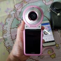 ราคา ไม่รับชำระปลายทางขายกล้องฟรุ้งฟริ้งกันน้ำ Casio FR100L สีชมพู สภาพตัวเครื่อง99% (2273310100)