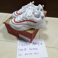 ราคา Fila ray tapey tape สีขาว/แดง ของแท้ (1451627317)