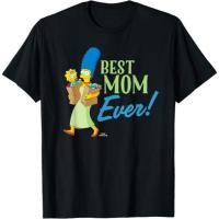 ราคา เสื้อยืด - The Simpsons Marge Simpson Best Mom Ever เสื้อยืด (40078105244)