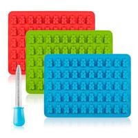 ราคา แม่พิมพ์ซิลิโคนสําหรับทําขนมชิปชิป เยลลี่ เยลลี่ ช็อคโกแลต 50หมีน้อย (50706237445)