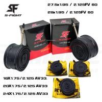 ราคา ยางในจักรยานเสือภูเขา เสือหมอบ รถพับ S-FIGHT สำหรับล้อ 16 20 24 27.5 29 (26594219009)