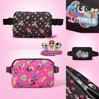 ราคา [พร้อมส่ง] กระเป๋าคาดอก/คาดเอว THE POWERPUFF GIRLS Women's Waist Bag Chest Bag With Adjustable Shoulder Straps แท้ (26778883445)