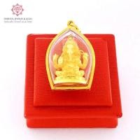 ราคา OJ GOLD พระพิฆเนศ 3 เศียร จี้ทองแท้ 90% กันน้ำ มีใบรับประกัน จี้ทอง จี้ทองคำแท้ จี้พระ (10962140440)