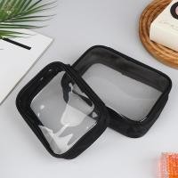 ราคา Nf ผู้หญิง PVC ใสกระเป๋าแต่งหน้ากันน้ําแป้งกระเป๋าพกพากระเป๋าแต่งหน้าซิปกระเป๋าเครื่องสําอาง Travel Toiletry Organizer กระเป๋า nobleflying (55352749178)