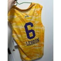 ราคา เสื้อบาส LA Lakers เบอร์ 6 Lebron James size M NBA แท้ 100% (27142835016)