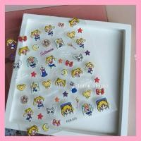 ราคา sticker สติกเกอร์ติดเล็บ ลายเซเลอร์มูน sailor moon 3d / Tamii studio (27679677121)