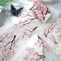 ราคา แดง 2ม./ม้วน สีชมพู ดอกพลัมขาว เทปตกแต่งดอกไม้ PET วินเทจ สำหรับสติกเกอร์ สมุดบันทึก (42311960672)