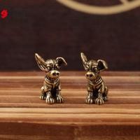 ราคา [เอ๊ะ] บรอนซ์ประติมากรรมทองแดงแข็งลูกสุนัขเครื่องประดับทองเหลืองราศีสุนัขเครื่องประดับโบราณเก่าทองเหลืองชาสัตว์เลี้ยงเครื่องประดับขนาดเล็ก ว (45657190539)