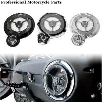 ราคา รถจักรยานยนต์ 5 หลุม Derby Timing Timer ฝาครอบเครื่องยนต์ CNC สําหรับ Harley Touring Street Glide Softail Night Train Dy (56953471736)