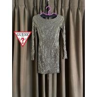 ราคา เดรสเลื่อมGUESSสีทองดำสวยมาก (22153395375)