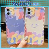 ราคา Cute Silicone Case for iPhone 12 Pro Max iPhone11 iPhone6 6s 7Plus 8 Plus iPhoneX XR XS Watercolor Lovely Smiley Camera Protection Soft TPU Back Cover BY (3395559649)