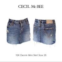 ราคา กระโปรงยีนส์สั้น Cecil Mcbee (26926884102)