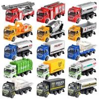 ราคา โมเดลรถ รถมินิ ตกแต่งบ้าน ของเล่นเด็ก ของขวัญ ก่อสร้าง ตำรวจ Simulation car alloy car excavator KIDS 1:64 car model toys (25124915508)