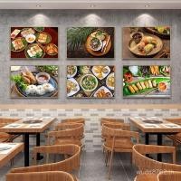 ราคา ที ไทยอาหารเวียดนามภาพวาดตกแต่งร้านอาหารสไตล์เอเชียตะวันออกเฉียงใต้ผนังภาพวาดภาพจิตรกรรมฝาผนังเวียดนามอาหารร้านอาหารร้านอาหาร PPAB (49205665172)