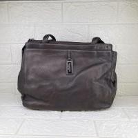 ราคา กระเป๋าทรงถือ หนังแท้ แบรนด์แท้ pierre cardin (11866379077)