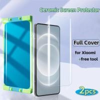 ราคา ฟิล์มเซรามิค กันรอยหน้าจอ ทรงโค้ง สําหรับ Xiaomi 14 Ultra 13 Lite Pro 12X 12 Pro 12S Ultra Mi10S Mi10 Mi11 Mi 10 11 Pro Ultra 10S Mix 4 Civi 2 3 1 1S 2 ชิ้น (22564250699)