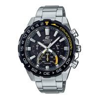 ราคา Casio Edifice นาฬิกาข้อมือผู้ชาย สายสแตนเลส รุ่น EFS-S550DB,EFS-S550DB-1A - สีเงิน (2338340172)
