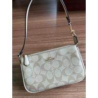 ราคา โค้ช Coach Norita นอริต้า ลายซีสีขาวครีม พร้อมส่ง แท้ % (18092374368)