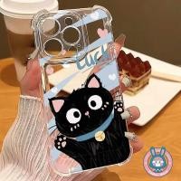 ราคา SAMSUNG แมวดําสี่มุมเคสโทรศัพท์สําหรับSamsung Galaxy J8 J7 J6 J5 J3 Pro J4 J2 Core Prime A9 A6 Plus A7 2018 A5 A3 2017 A8s A6s Clearปลอกน่ารักAnti-fall Softปกหลัง (41162772646)