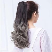 ราคา แฮร์พีช หางม้า แบบหนีบ ผมลอน ดิพปลายทูโทน ใช้ได้ทั้งเด็กและผู้ใหญ่ (15499379462)