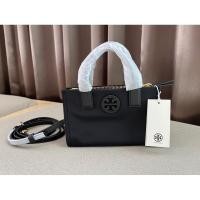 ราคา กระเป๋าสะพาย Tory burch Ella nylon Mini Tote Bag สีดำ ผ้าไนล่อน สายปรับระดับได้ สินค้าแท้จากUSA (22369261512)