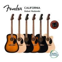 ราคา Fender California Debut Redondo กีตาร์โปร่ง กีต้าร์ โปร่งไฟฟ้า Fender California Series (50754198057)