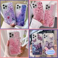 ราคา เคสโทรศัพท์มือถือ แบบกลิตเตอร์ในของเหลว ลายดอกซากุระ ดอกเดซี่ ผีเสื้อ พีช ดอกไม้ ระยิบระยับ สําหรับ iPhone X XR XS Max 8 7 6 6s Plus SE 2020 5 5S SE (22532378668)