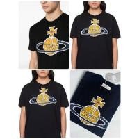 ราคา ♞,♘,♙เสื้อยืด Vivienne Westwood Time Machine T-shirt (มีสีดำ/สีขาว) KJG (43554617410)