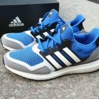 ราคา Adidas ULTRA BOOST Blue / White / Grey (4537930966)