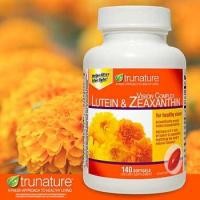 ราคา บำรุงสายตา Lutein & Zeaxanthin ยี่ห้อ trunature Vision Complex 140เม็ด จากอเมริกา (1469381801)