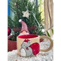 ราคา ถ้วยชาและถ้วยกาแฟเซรามิกแฮนด์เมดรูป โตโตโร่ ซานตาคลอสสําหรับตกแต่งคริสต์มาส (44463531025)