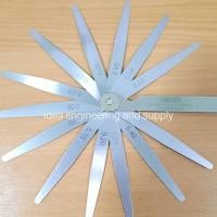 ราคา ฟิลเลอร์เกจ 13 ใบ ยาว 4" (100mm) ขนาด 0.03 - 0.05 mm Feeler Gage INSIZE 4602-13A (5439674845)