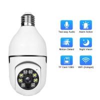 ราคา V380 กล้องวงจรปิดในร่มหลอดไฟ WiFi กล้อง IP PIR Detection 720P 1MP - Q15 (57356182984)