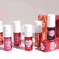 ราคา ไฮไลท์ ที่ปัดแก้ม Pseudo-Face ~ Benefit Benefit Rouge Water Liquid Blush Lip Cheek Dual-Use Love Lip Glaze Dye Lip Liquid 4ml (56904737191)